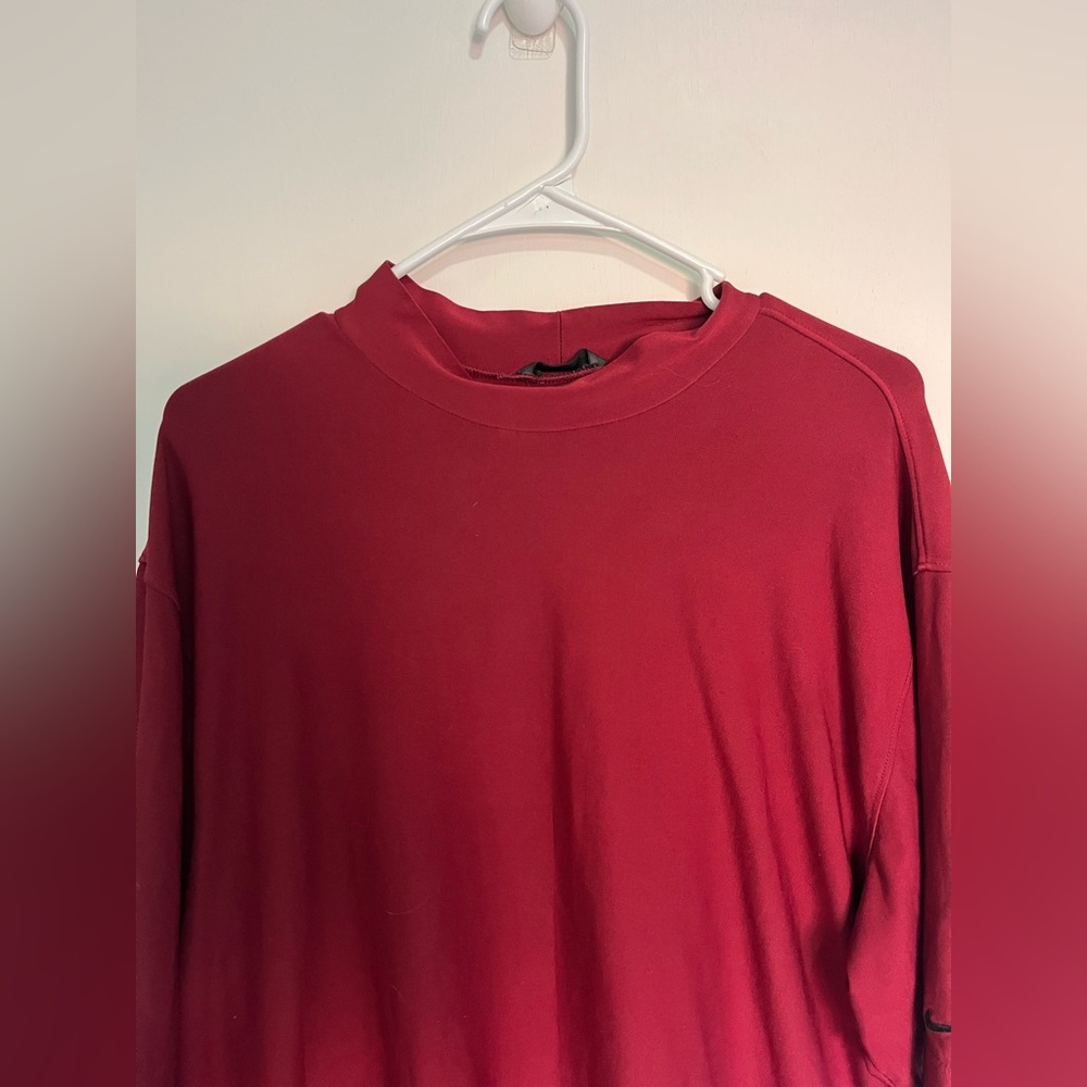 Nike Golf Tour Performance Dri Fit Red Athletic‎ Shirt Men's XL - Picture 3 of 7